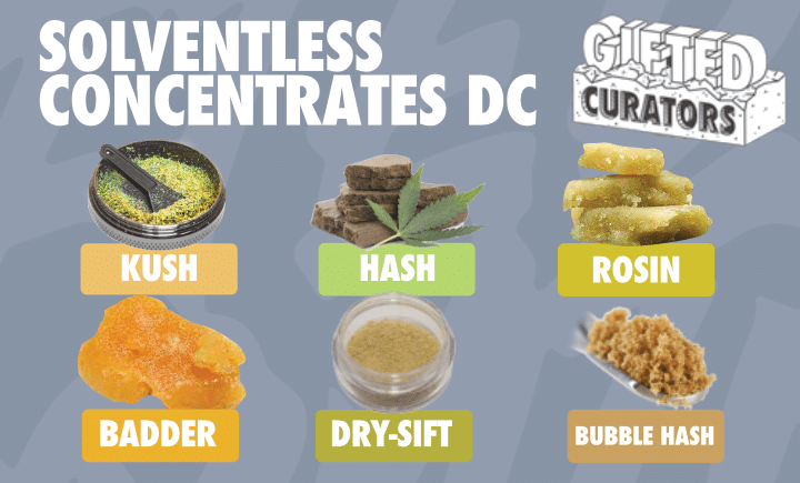 solventless concentrates in dc