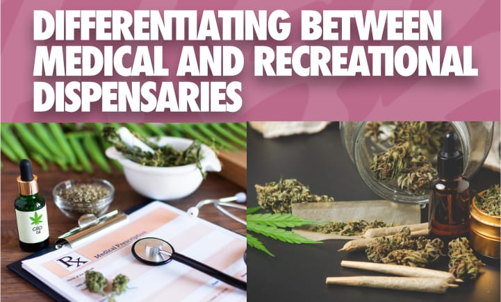 differentiating between medical and recreational dispensaries