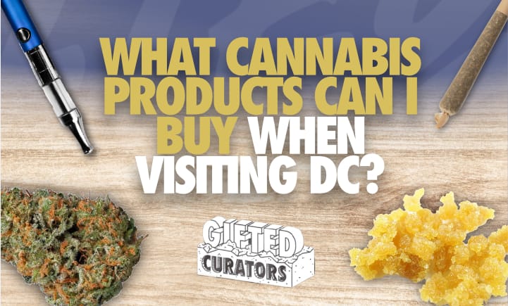 what cannabis products can i buy when visiting dc
